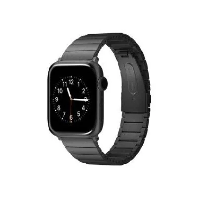 Viva Madrid Lavier Metal Watch Strap For Apple Watch 42/44/45mm - Black